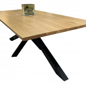 Table Ref Montréal pied étoile métal noir Table Ref Montréal pied étoile métal noir
