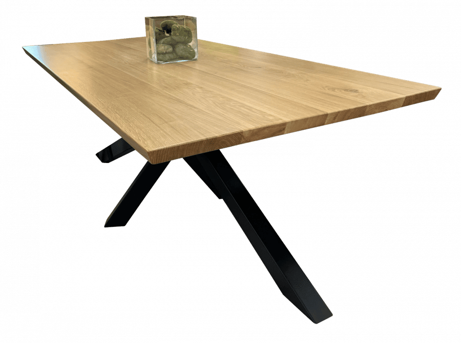 Table Ref Montréal pied étoile métal noir Table Ref Montréal pied étoile métal noir